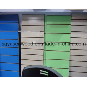 Slatwall MDF para decoración